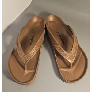 BIRKENSTOCK HONOLULU MENS THONG SANDALS METALLIC BRONZE SIZE 46/13, Sporty